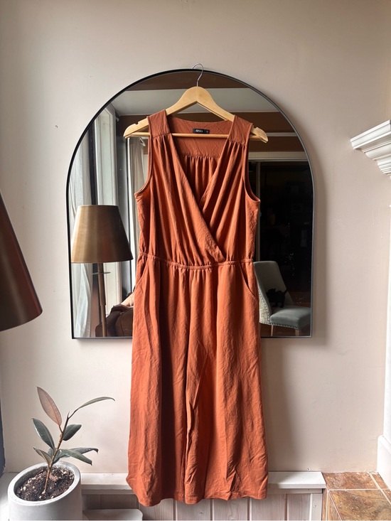 Reitmans Pants - REITMANS | rust jumpsuit | size large